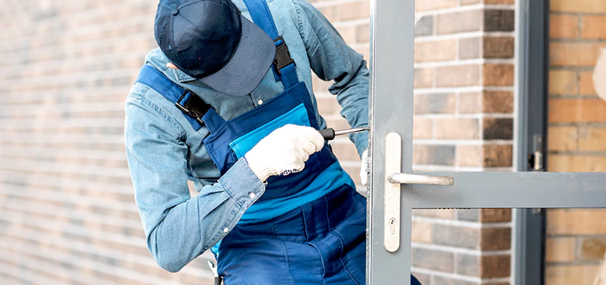 Pivot Storefront Door Locks Installation in Alafaya, Florida