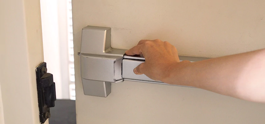 Roller Gate Panic Bar Installation in Alafaya, Florida