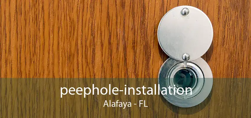 peephole-installation Alafaya - FL